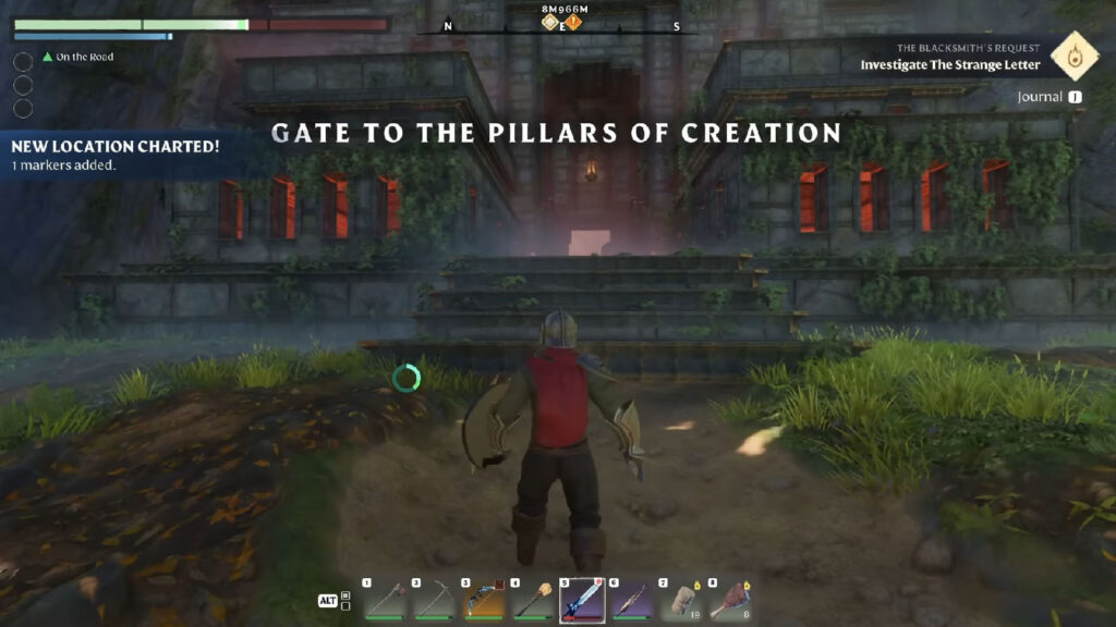 Reach the Pillars of Creation - Enshrouded: Finding Masonry Tools Quest Walkthrough