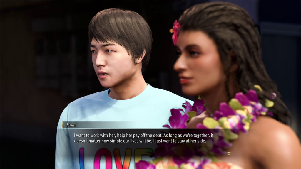 Sawai and Kiana reconciled - Like a Dragon Infinite Wealth Substory #12 Saved by Kindness Walkthrough