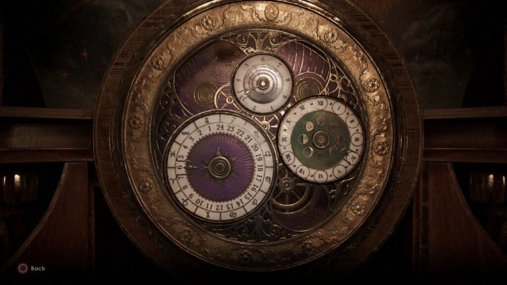 Astronomical Clock Talisman Puzzle Clue - Alone in the Dark All Talisman Puzzle Codes & Combinations