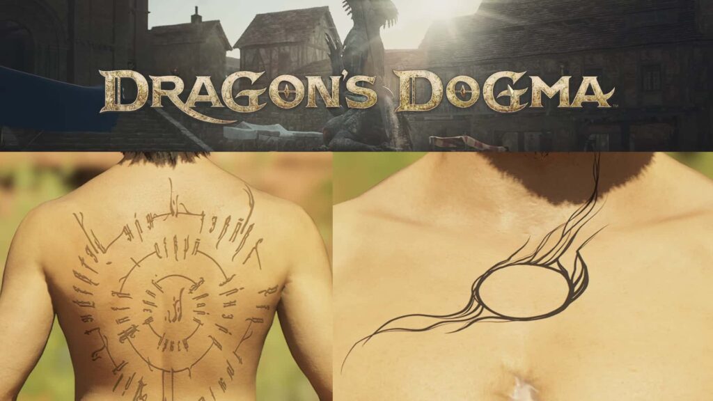 Baldur’s Gate Astarion and Gale Tattoo - Top 10 Best Mods in Dragon's Dogma 2