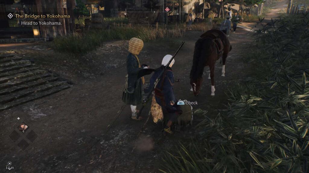 Get your first Horse through a quest - How to get a Horse mount in Rise of the Ronin