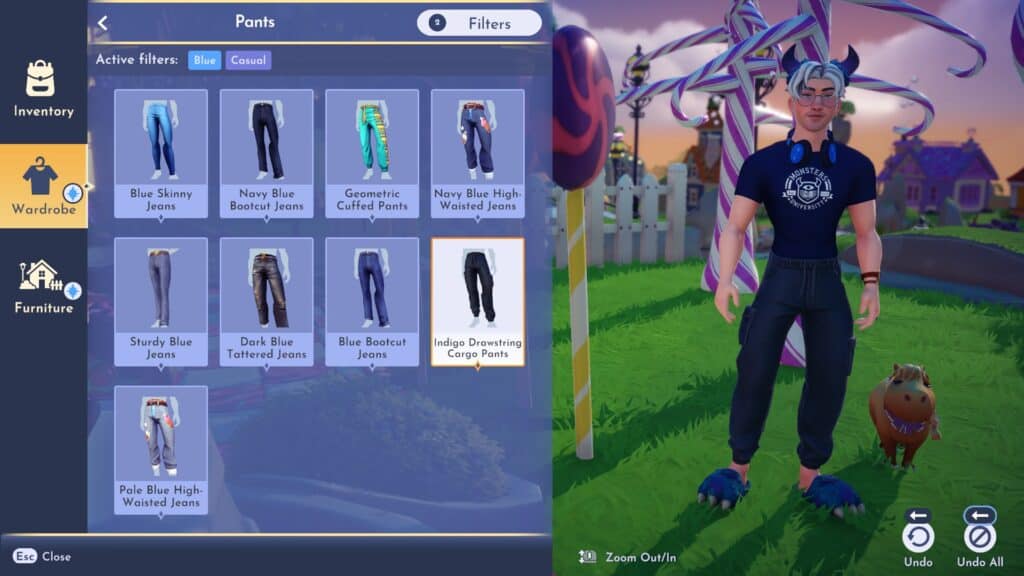 How to Change into your Monster Movie Night Outfit - How to Complete Monster Movie Night in Disney Dreamlight Valley