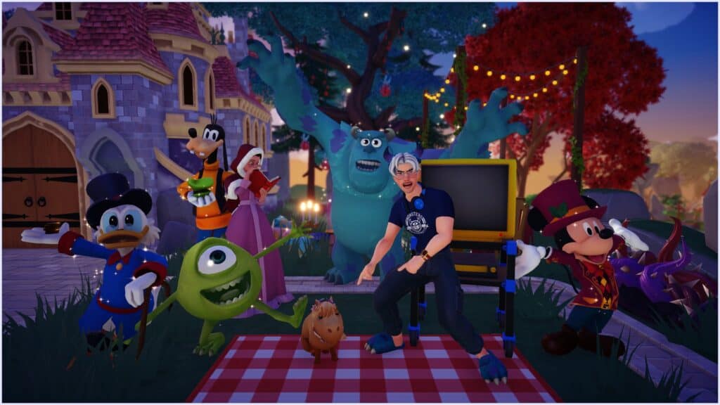 How to Set Up the Big Scream TV - How to Complete Monster Movie Night in Disney Dreamlight Valley