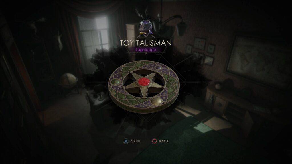 Toy Talisman (All the World's A Stage) Lagniappe in Alone in the Dark 2024