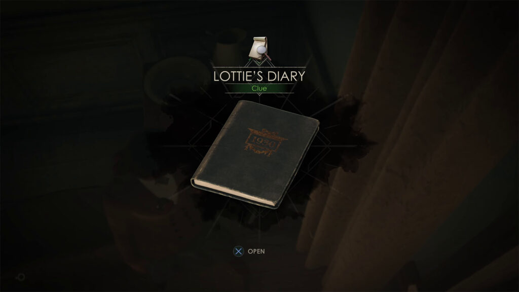 Clue - Lottie's Diary - Alone in the Dark 2024 Chapter 1 Walkthrough