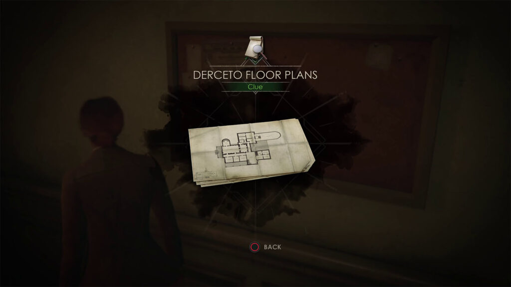 Derceto Floor Plans - Map - Lottie's Diary - Alone in the Dark 2024 Chapter 1 Walkthrough