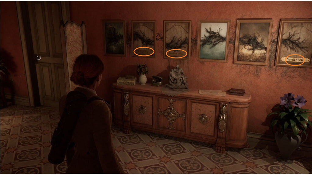 six picture frames puzzle solution - Alone in the Dark 2024 Chapter 2 Walkthrough