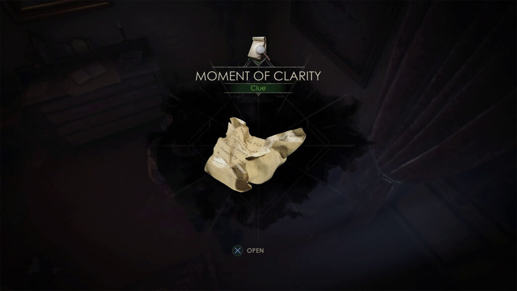 Clue - Moment of Clarity - Alone in the Dark 2024 Chapter 4 Walkthrough