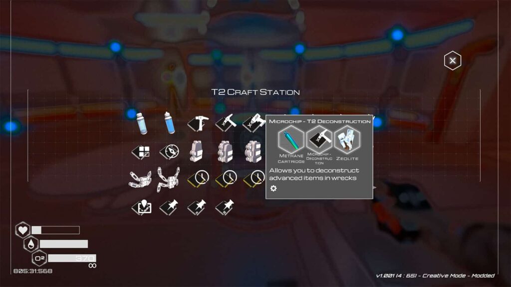 How to unlock the Microchip - Deconstruction T2 recipe in The Planet Crafter