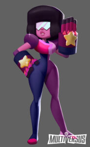 MultiVersus tier list highlighting Garnet as a C-tier character.