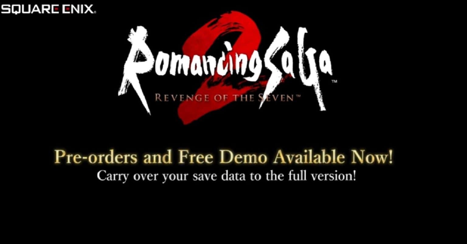 Romancing SaGa 2 Revenge of the Seven Demo Announced in TGS 2024 Trailer Featured Image