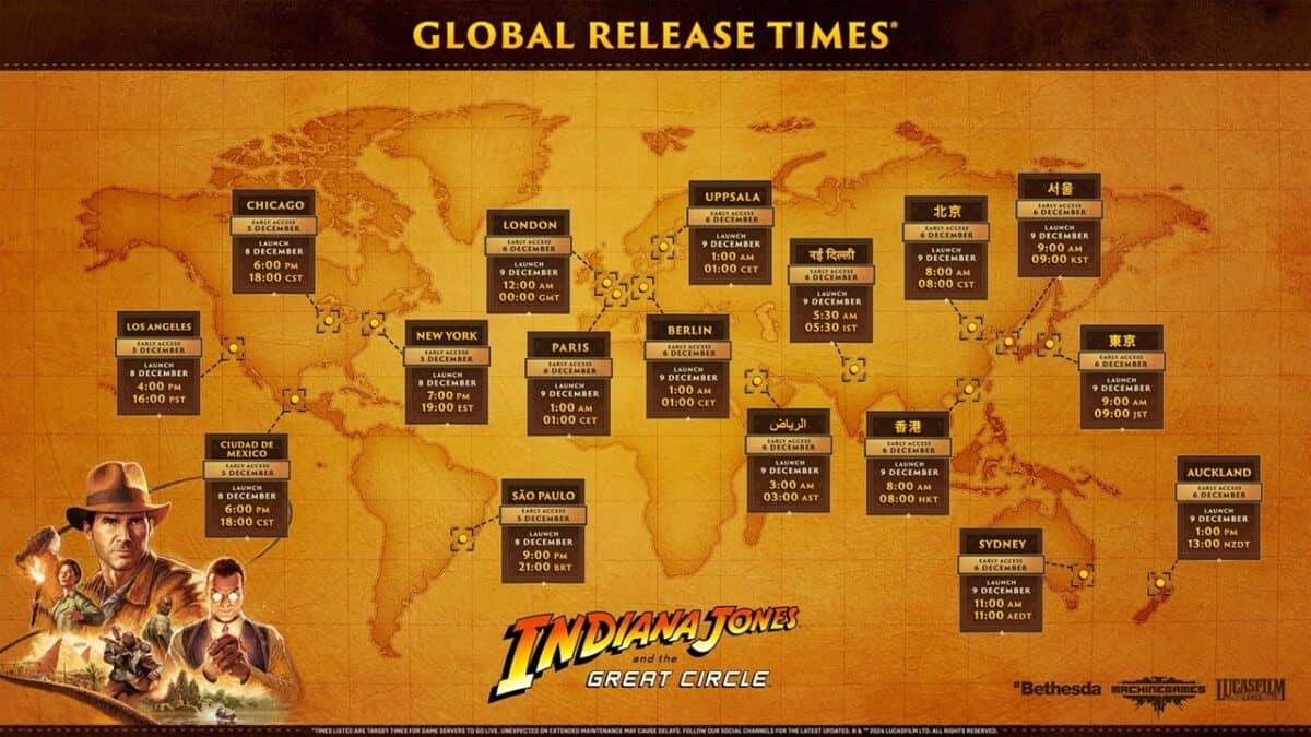 Indiana Jones and the Great Circle Launch Trailer Is Out!